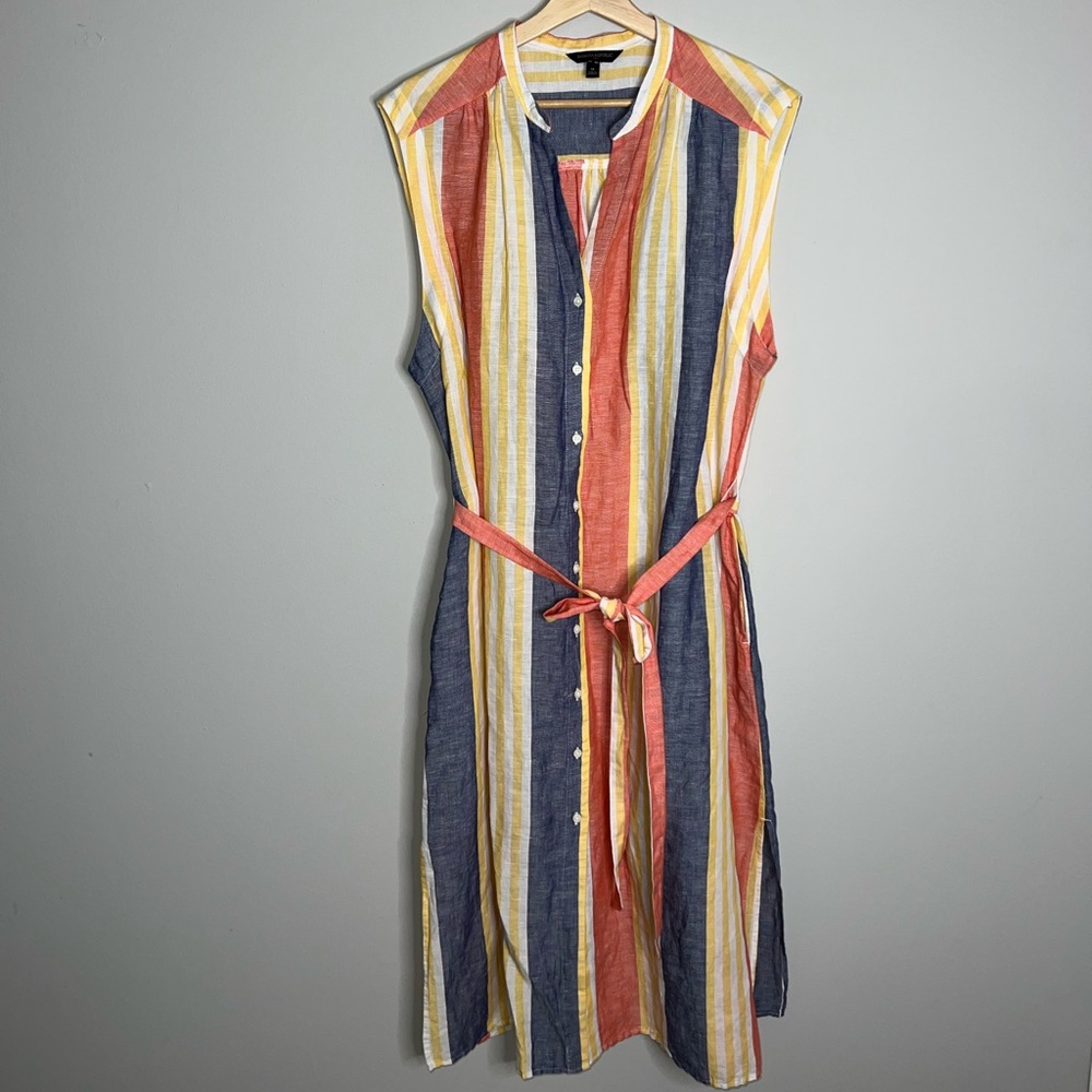 Women’s Banana Republic Linen Blend Dress Size 18